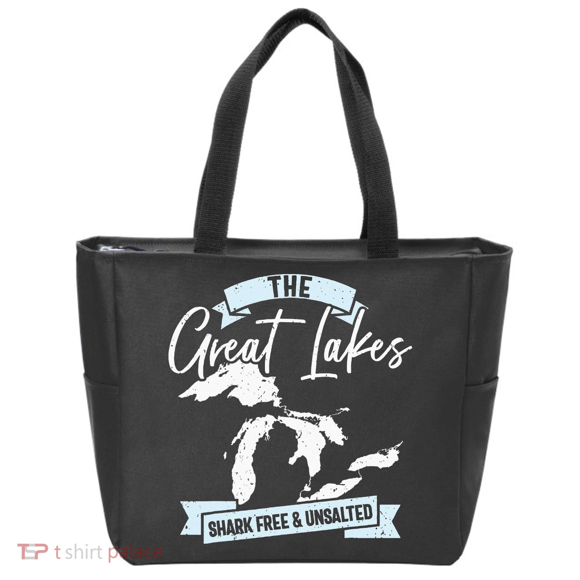 The Great Lakes Michigan Great Lakes Tourist Tote Bag