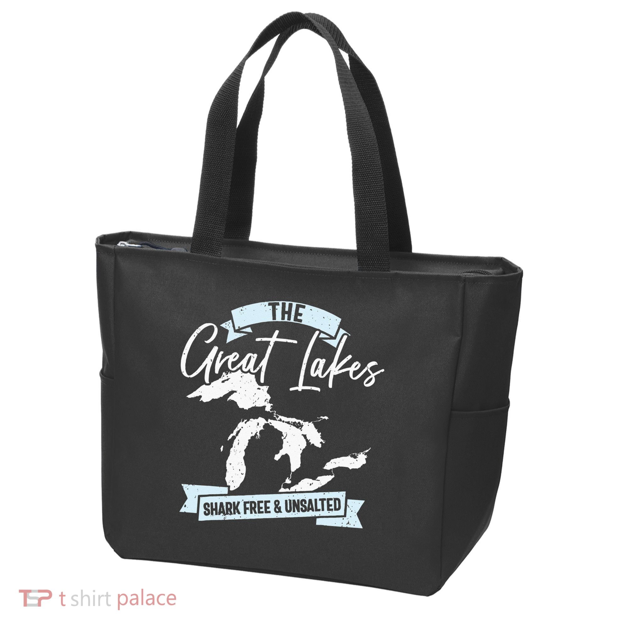 The Great Lakes Michigan Great Lakes Tourist Tote Bag