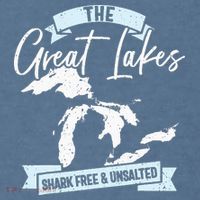 The Great Lakes Michigan Great Lakes Tourist Comfort Colors Garment-Dyed Hooded Sweatshirt thumb 2