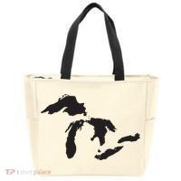 The Great Lakes Detroit Michigan T Tote Bag thumb 0