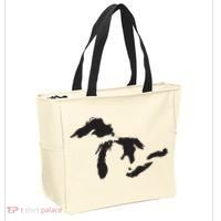 The Great Lakes Detroit Michigan T Tote Bag thumb 2