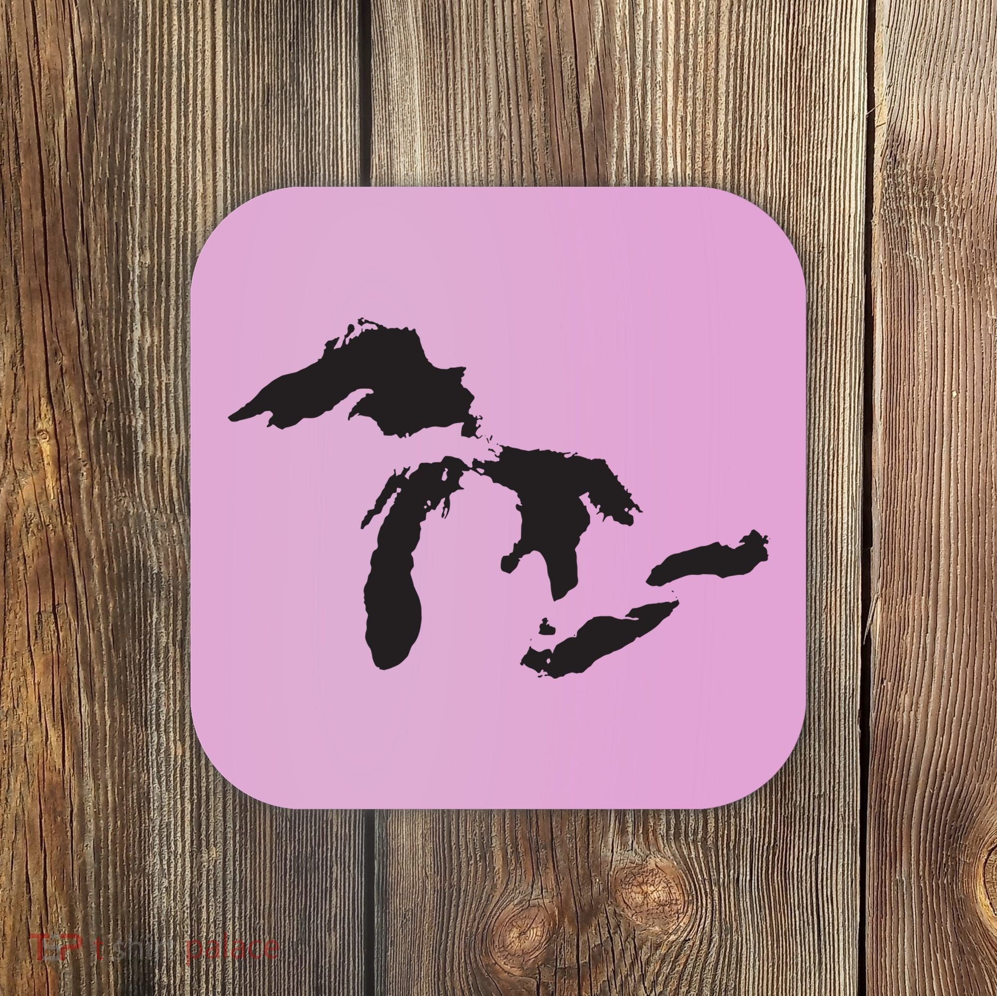 The Great Lakes Detroit Michigan T Coaster
