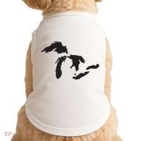 The Great Lakes Detroit Michigan T Doggie Tank thumb 0