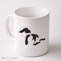 The Great Lakes Detroit Michigan T Coffee Mug thumb 0