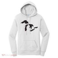 The Great Lakes Detroit Michigan T Women's Hoodie thumb 0