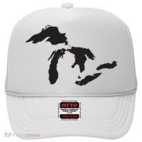 The Great Lakes Detroit Michigan T Hat thumb 0