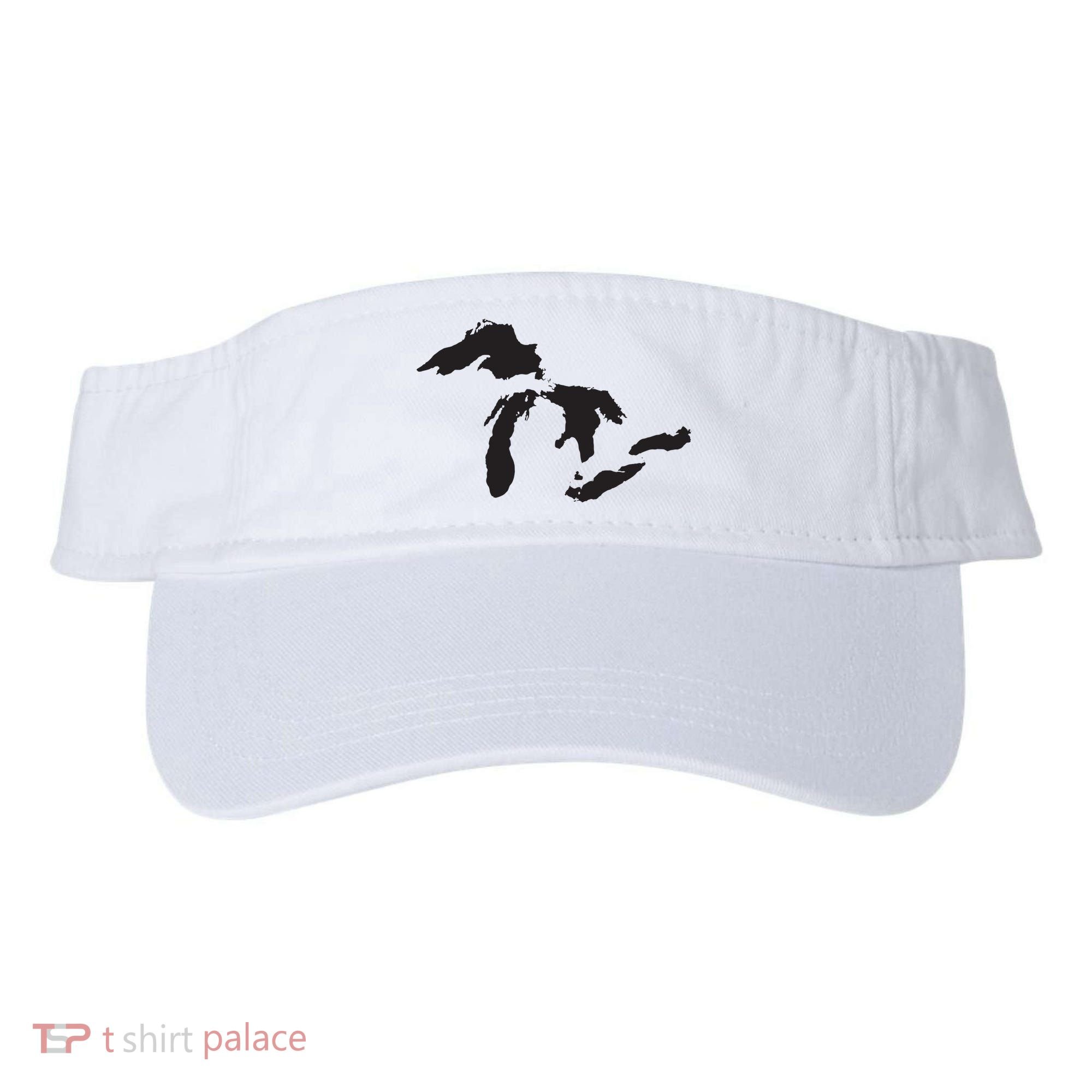 The Great Lakes Detroit Michigan T Visor