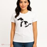 The Great Lakes Detroit Michigan T Women's T-Shirt thumb 4