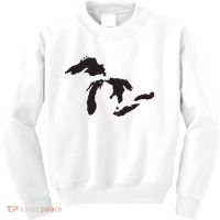 The Great Lakes Detroit Michigan T Kids Sweatshirt thumb 0