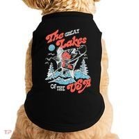 The Great Lakes Retro Inspired Graphic Doggie Tank thumb 0