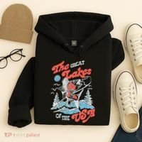 The Great Lakes Retro Inspired Graphic Hoodie thumb 4