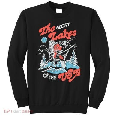 The Great Lakes Retro Inspired Graphic Sweatshirt