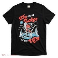 The Great Lakes Retro Inspired Graphic T-Shirt thumb 0