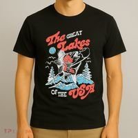 The Great Lakes Retro Inspired Graphic T-Shirt thumb 3