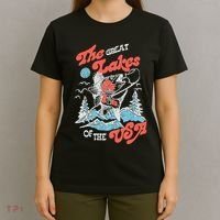 The Great Lakes Retro Inspired Graphic T-Shirt thumb 4