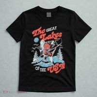 The Great Lakes Retro Inspired Graphic T-Shirt thumb 5