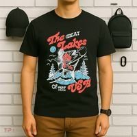 The Great Lakes Retro Inspired Graphic T-Shirt thumb 6