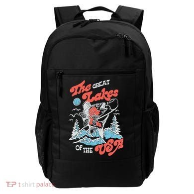 The Great Lakes Retro Inspired Graphic Backpack