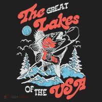 The Great Lakes Retro Inspired Graphic Beanie thumb 2