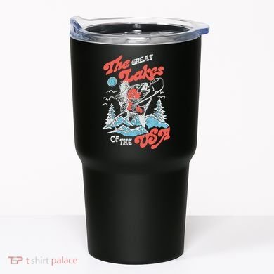 The Great Lakes Retro Inspired Graphic Tumbler