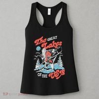 The Great Lakes Retro Inspired Graphic Women's Tank Top thumb 3