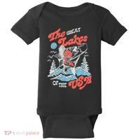 The Great Lakes Retro Inspired Graphic Baby Bodysuit thumb 0