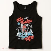 The Great Lakes Retro Inspired Graphic Tank Top thumb 2