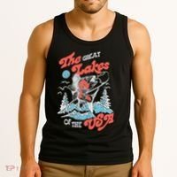 The Great Lakes Retro Inspired Graphic Tank Top thumb 3