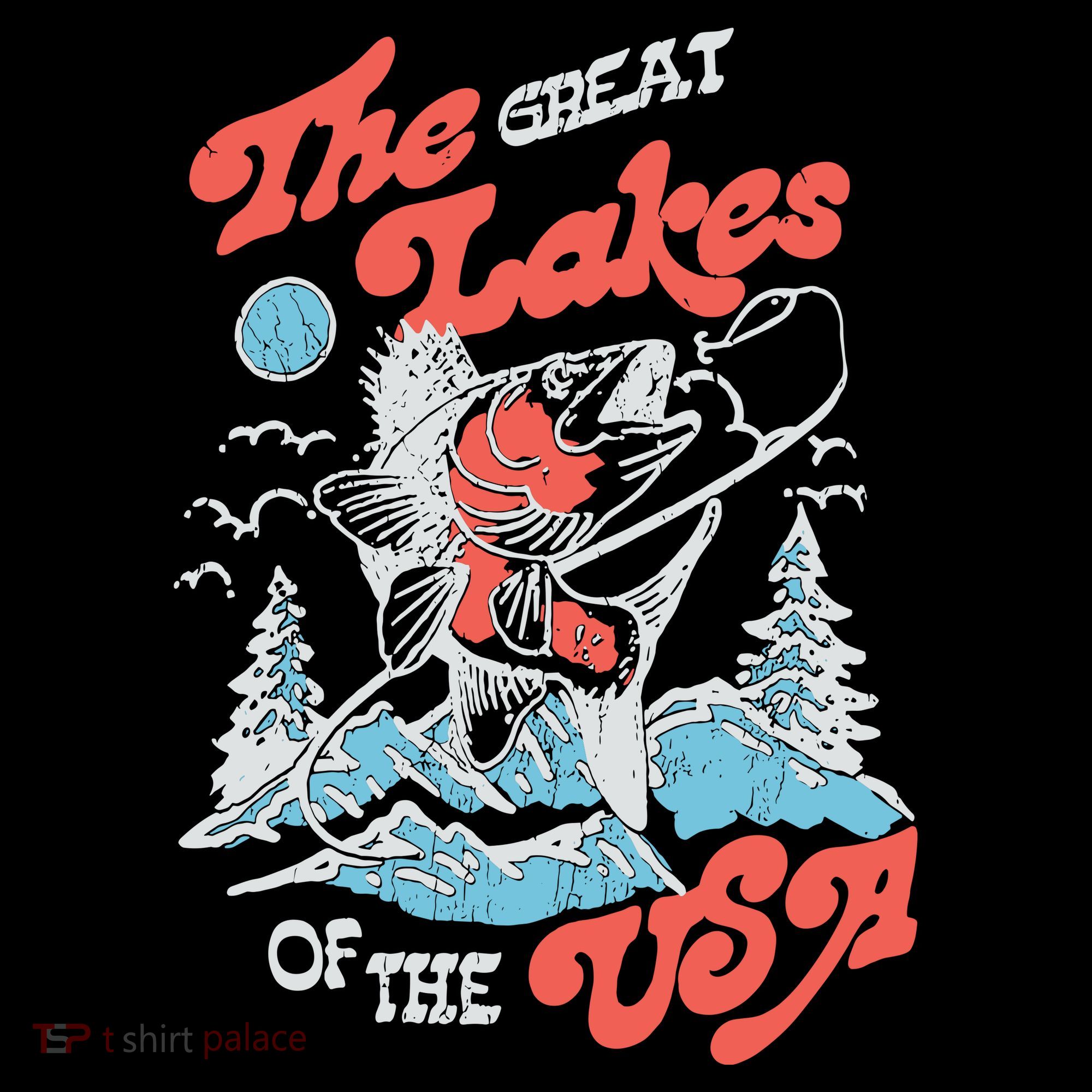 The Great Lakes Retro Inspired Graphic Kids Sweatshirt