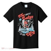 The Great Lakes Retro Inspired Graphic Kids T-Shirt thumb 0