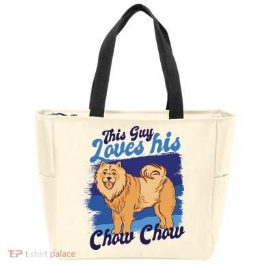 This Guy Loves His Chow Chow Dog Bag