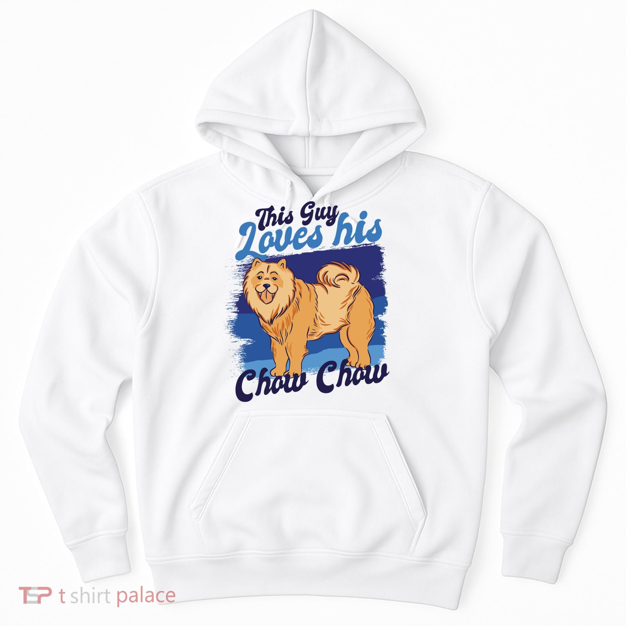 This Guy Loves His Chow Chow Dog Hoodie