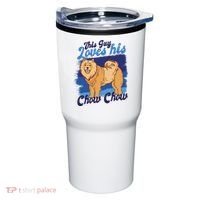 This Guy Loves His Chow Chow Dog Tumbler thumb 0