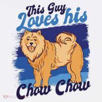 This Guy Loves His Chow Chow Dog Women's Tank Top thumb 5