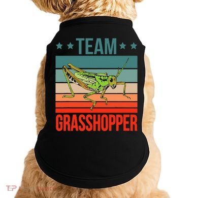 Team Grasshopper Locust Entomologist Insect Grasshopper Doggie Tank