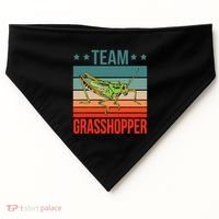 Team Grasshopper Locust Entomologist Insect Grasshopper USA-Made Doggie Bandana thumb 0