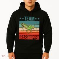 Team Grasshopper Locust Entomologist Insect Grasshopper Hoodie thumb 2