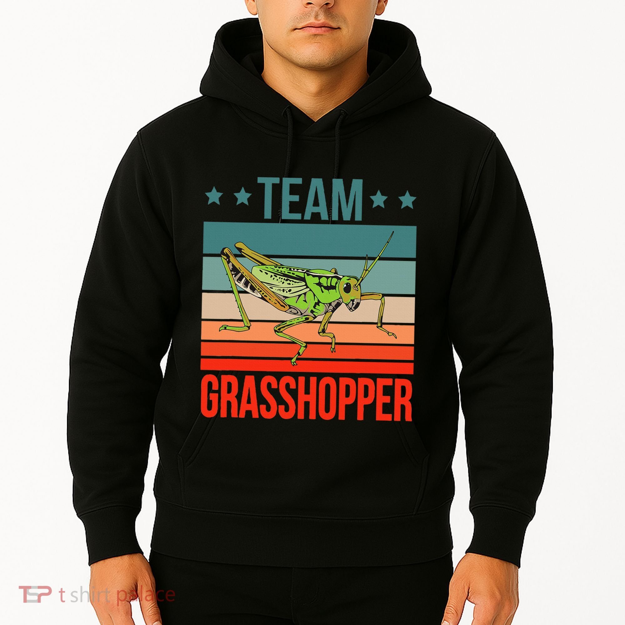 Team Grasshopper Locust Entomologist Insect Grasshopper Hoodie