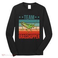 Team Grasshopper Locust Entomologist Insect Grasshopper Long Sleeve Shirt thumb 0