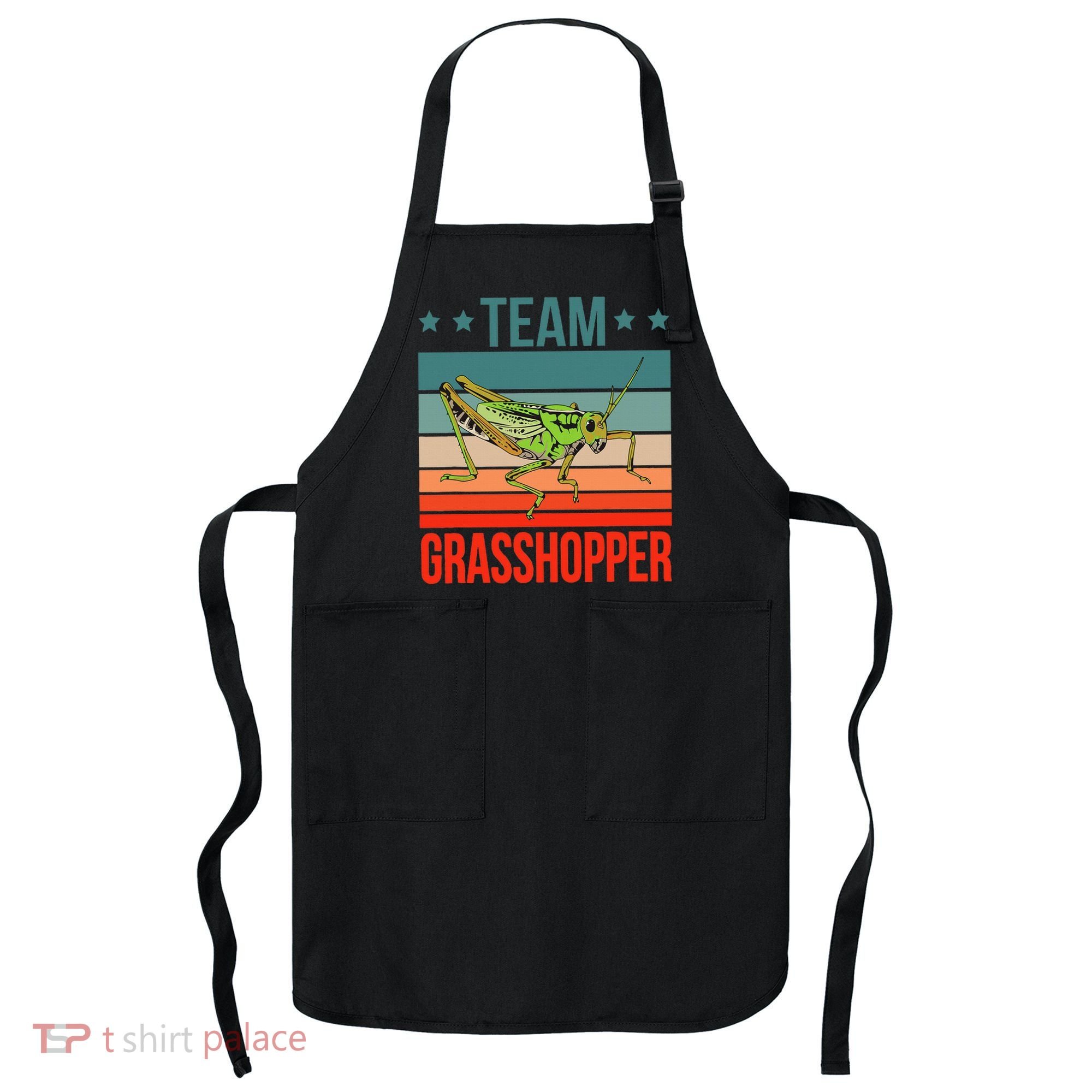 Team Grasshopper Locust Entomologist Insect Grasshopper Apron