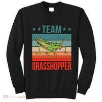 Team Grasshopper Locust Entomologist Insect Grasshopper Sweatshirt thumb 0