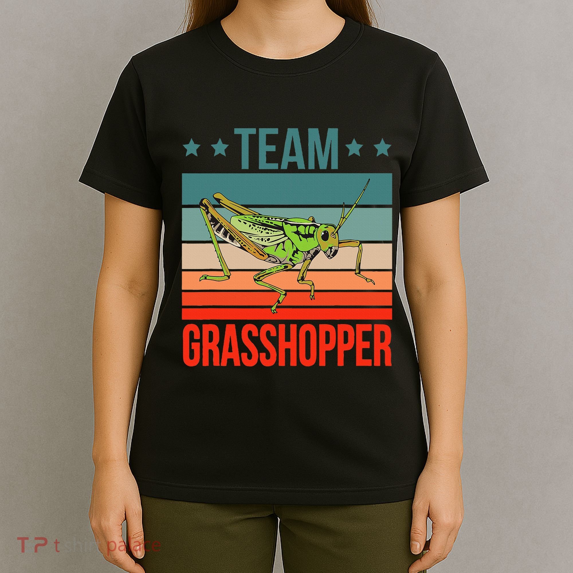 Team Grasshopper Locust Entomologist Insect Grasshopper T-Shirt