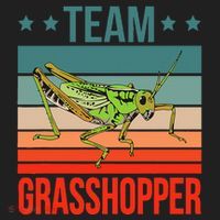 Team Grasshopper Locust Entomologist Insect Grasshopper Beanie thumb 2