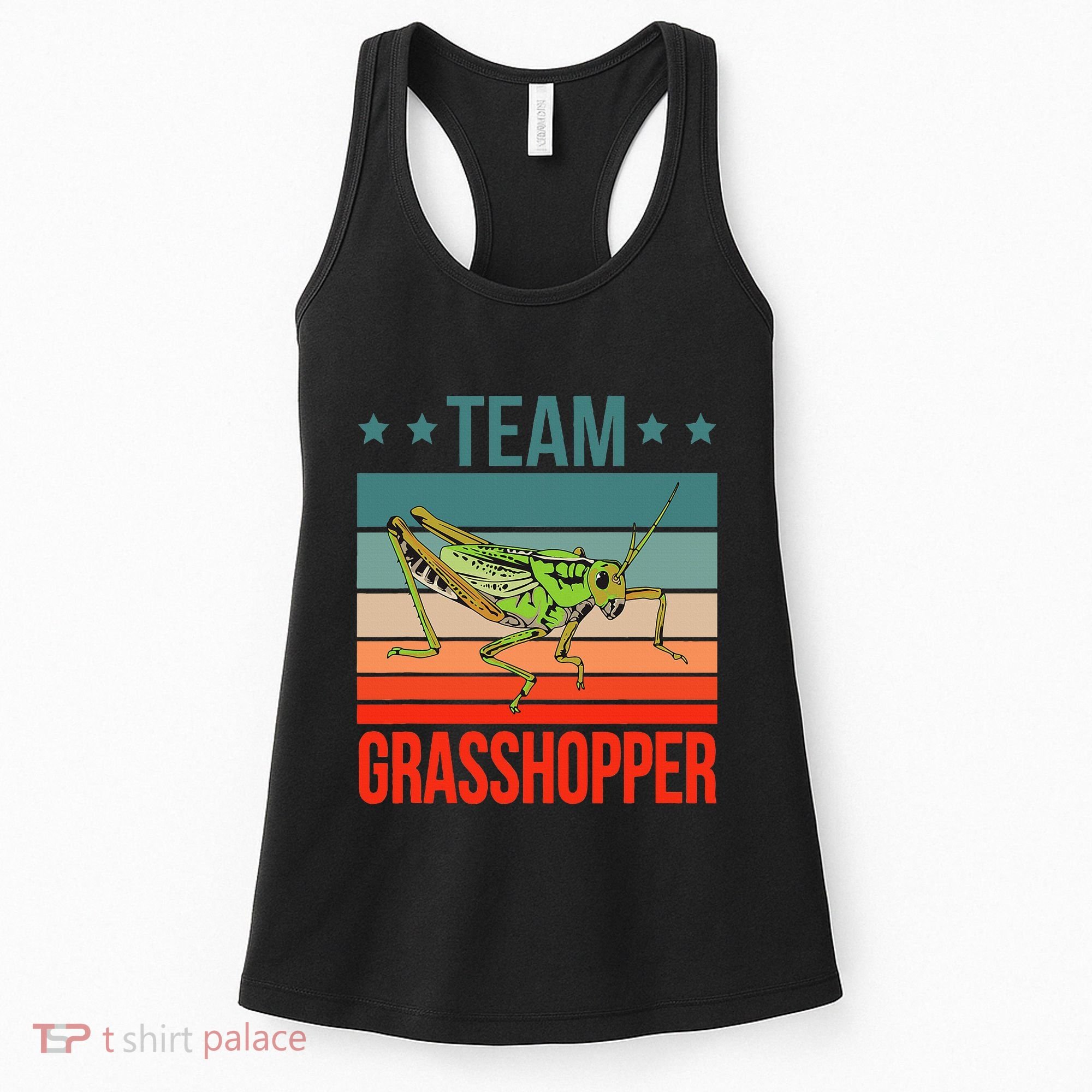Team Grasshopper Locust Entomologist Insect Grasshopper Women's Tank Top