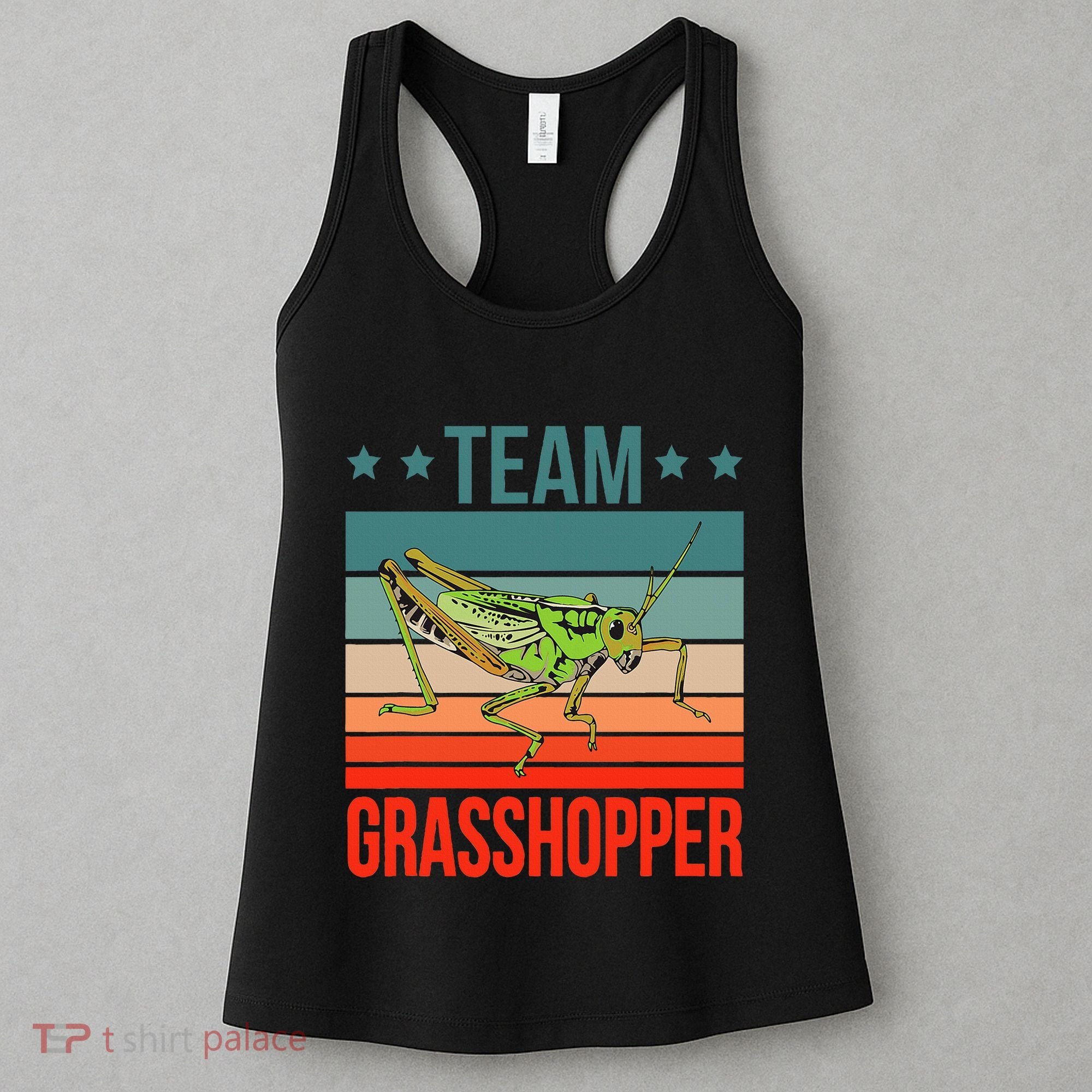 Team Grasshopper Locust Entomologist Insect Grasshopper Women's Tank Top