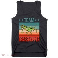 Team Grasshopper Locust Entomologist Insect Grasshopper Tank Top thumb 0