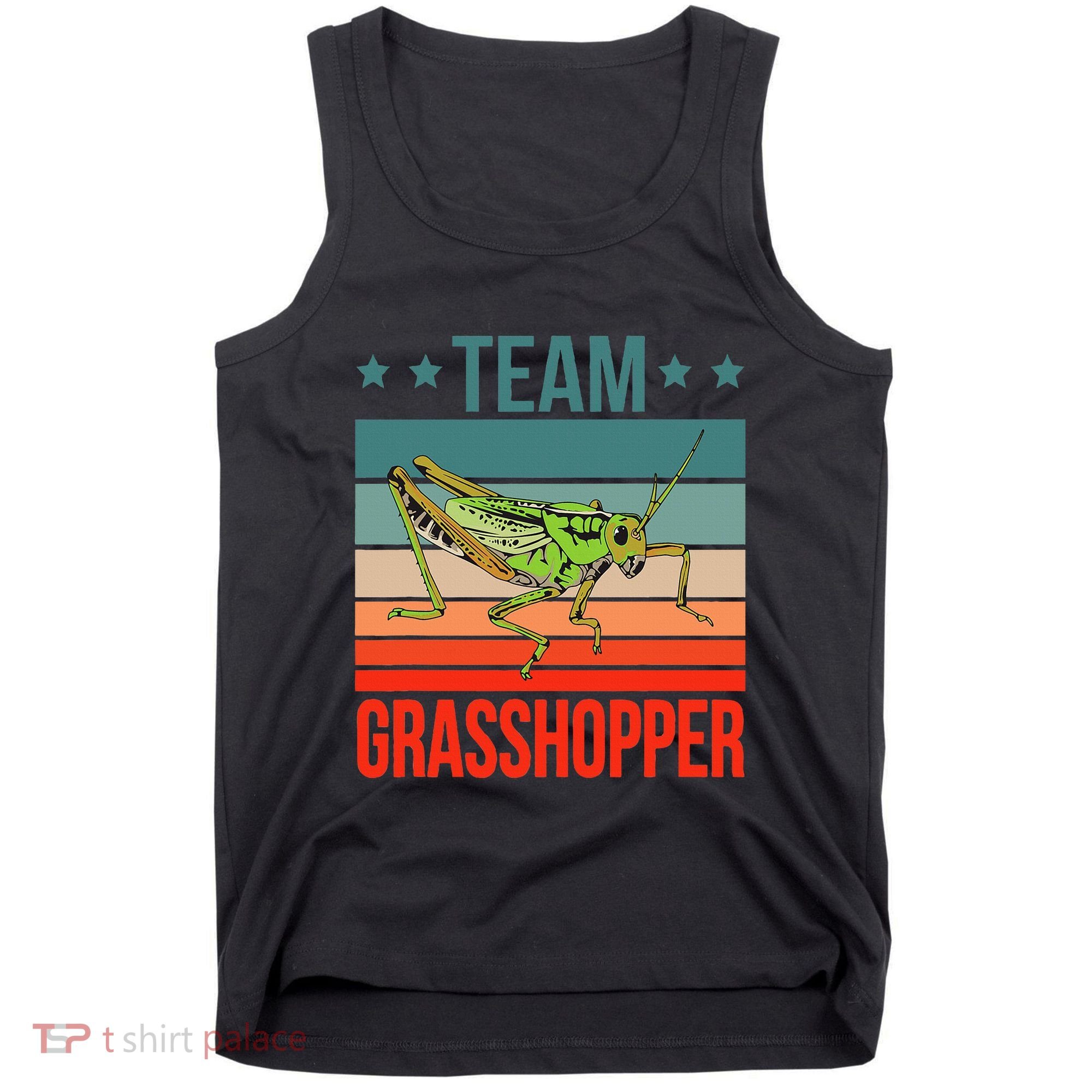 Team Grasshopper Locust Entomologist Insect Grasshopper Tank Top