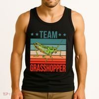 Team Grasshopper Locust Entomologist Insect Grasshopper Tank Top thumb 3