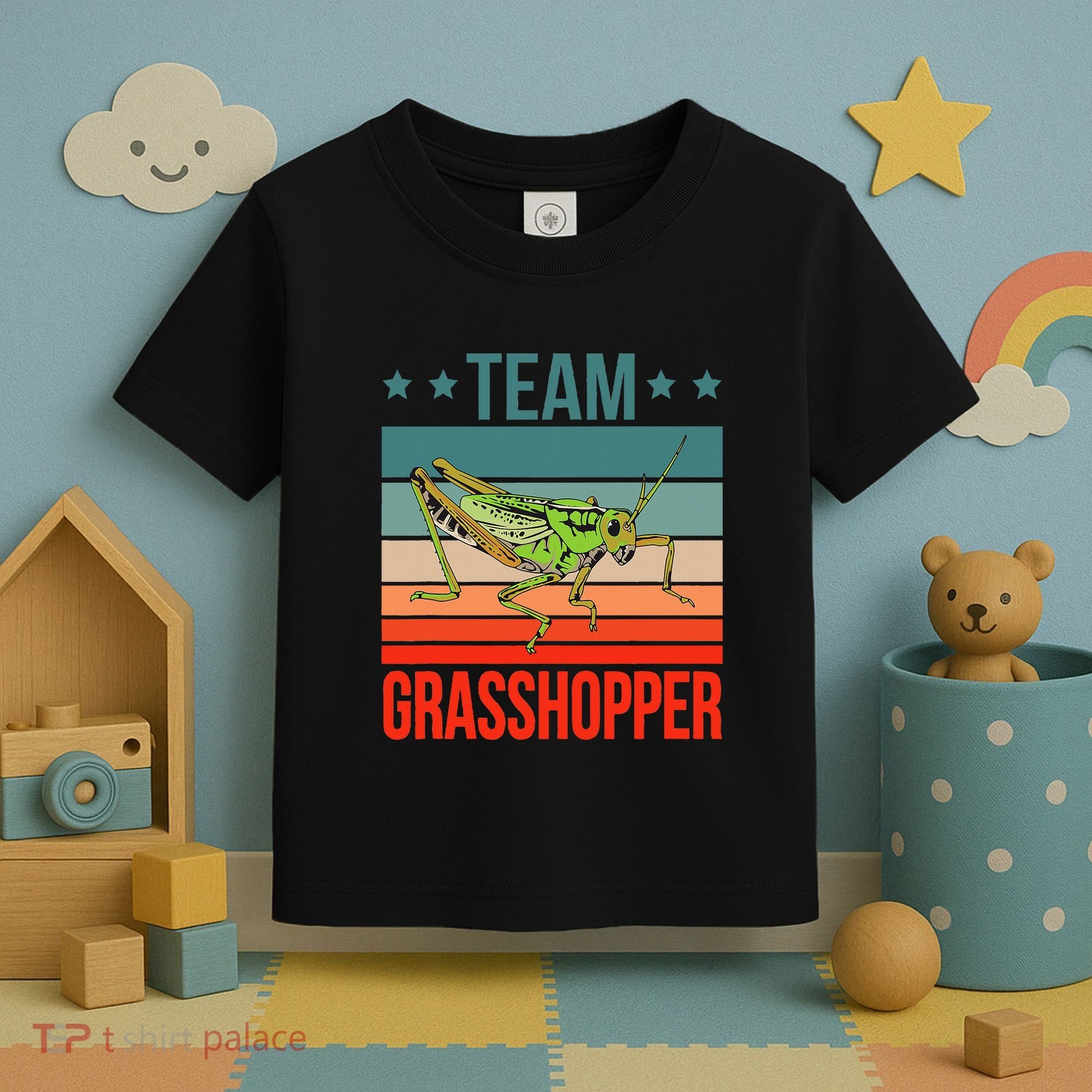 Team Grasshopper Locust Entomologist Insect Grasshopper Toddler T-Shirt