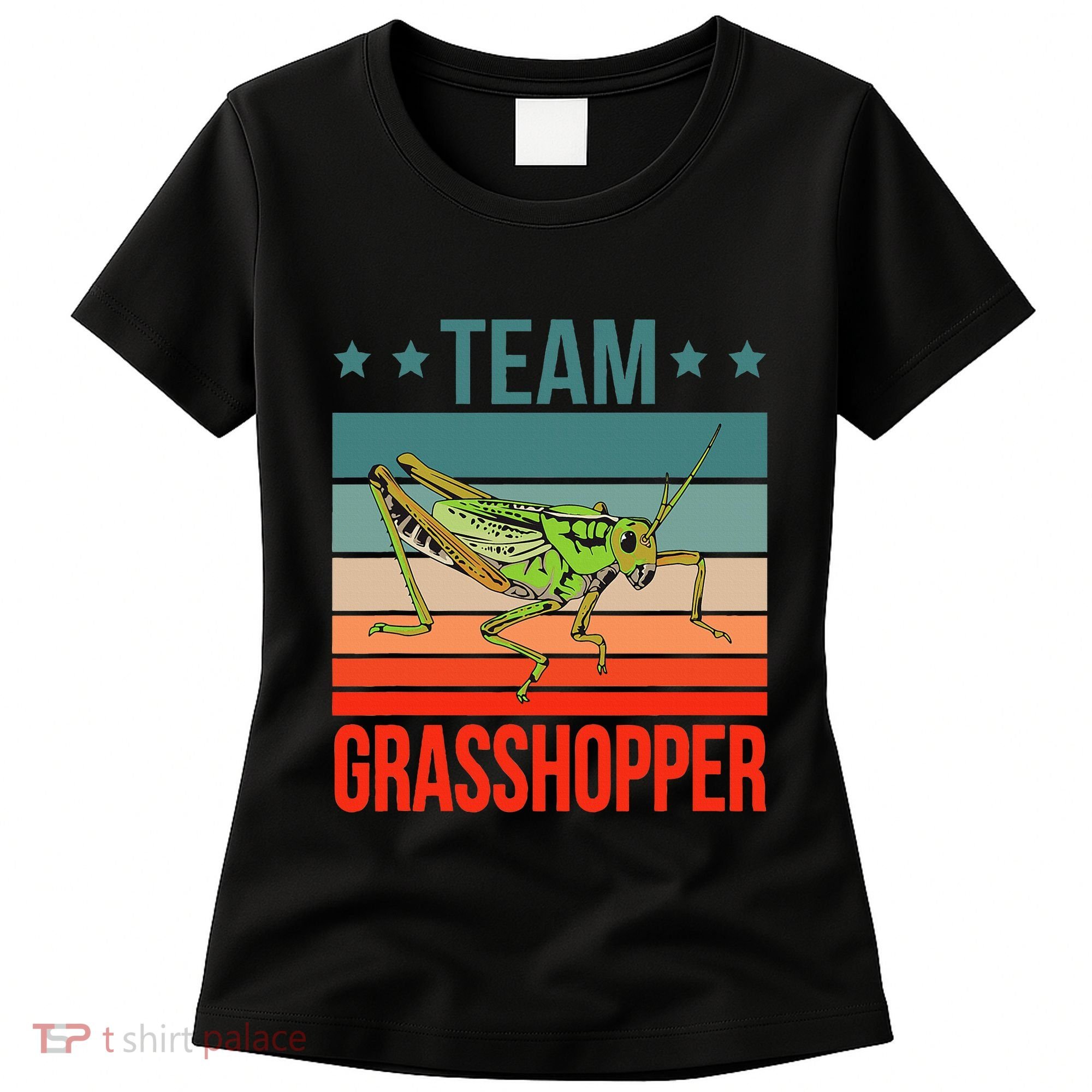 Team Grasshopper Locust Entomologist Insect Grasshopper Women's T-Shirt